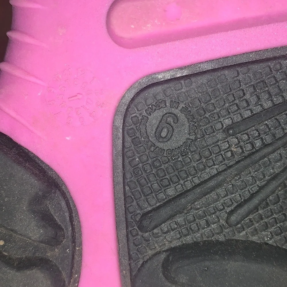 Kamik Girl’s‎ Rocket 2 Black and Pink Winter Snow Boots Size Six